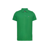 Polo en coton vert Tommy Hilfiger Jeans