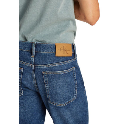 Short en coton bleu Calvin Klein Jeans