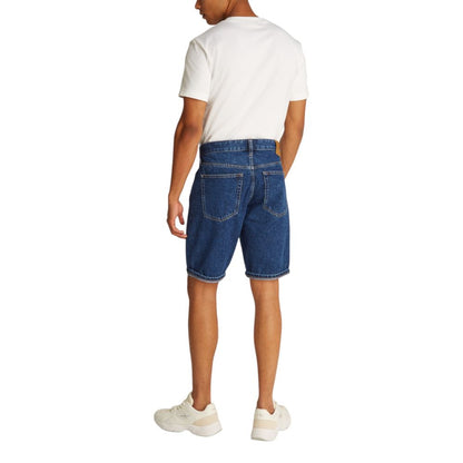 Short en coton bleu Calvin Klein Jeans