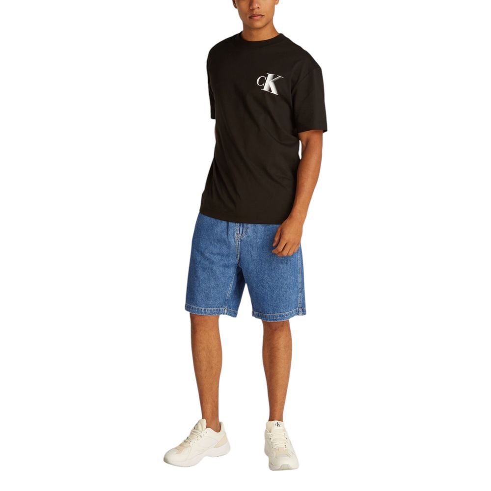 Calvin Klein Jeans Bermuda en Denim Bleu pour Homme