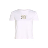 T-Shirt Femme Blanc en Coton Recyclé Calvin Klein Jeans