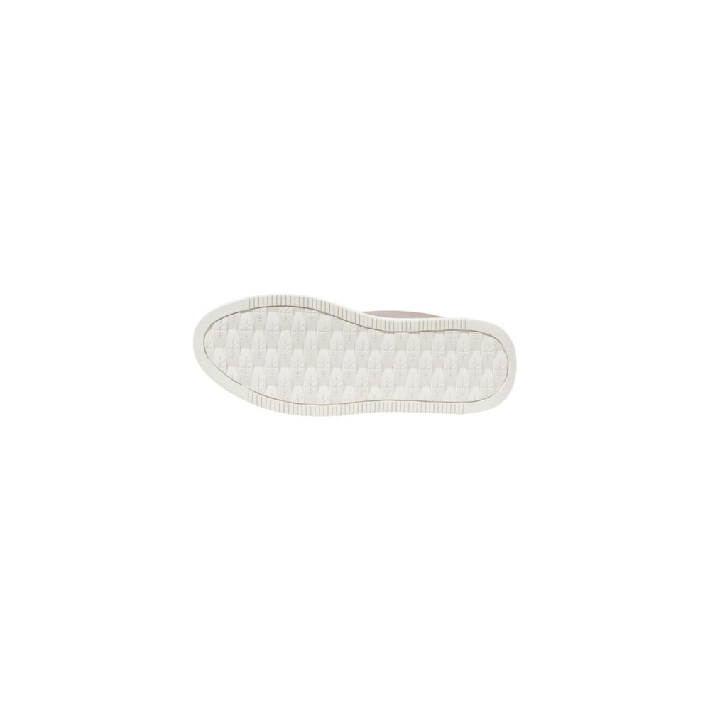 Calvin Klein Jeans BOLD FLATF LOW MIX Sneakers en Coton Recyclé Beige