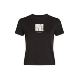 T-shirt Noir en Coton Recyclé Calvin Klein Jeans