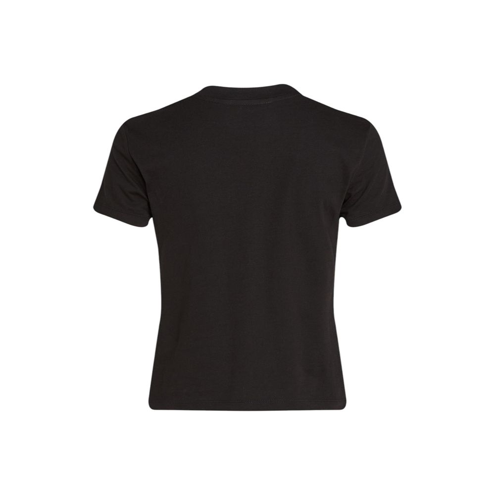 T-shirt Noir en Coton Recyclé Calvin Klein Jeans
