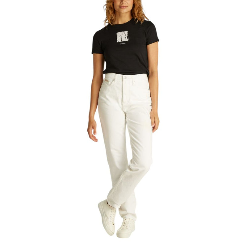 T-shirt Noir en Coton Recyclé Calvin Klein Jeans
