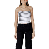 Calvin Klein Jeans T-shirt Blanc en Coton Recyclé pour Femme