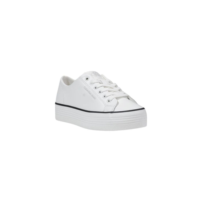 Calvin Klein Jeans BOLD VULC Flat Low Sneakers - Black and White