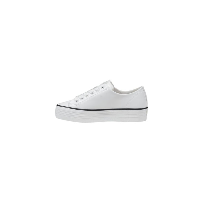 Calvin Klein Jeans BOLD VULC Flat Low Sneakers - Black and White