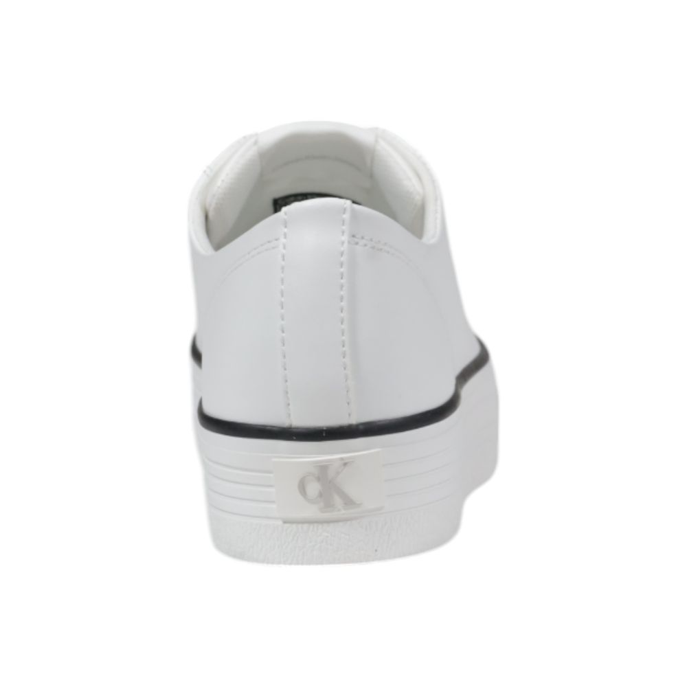 Calvin Klein Jeans BOLD VULC Flat Low Black and White Sneakers