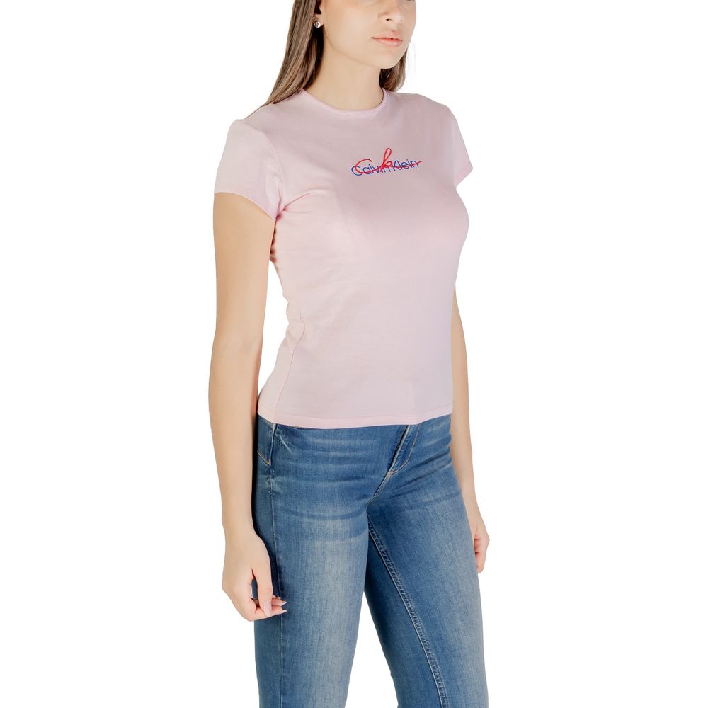 Calvin Klein Jeans Multicolor Recycled Cotton T-Shirt for Women