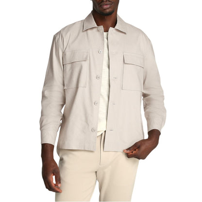 Chemise en lyocell beige Calvin Klein