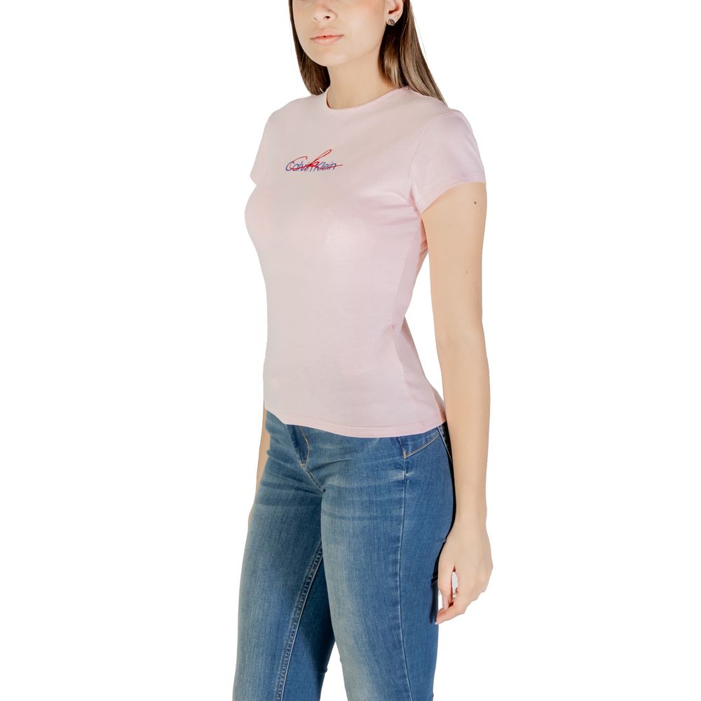 Calvin Klein Jeans Multicolor Recycled Cotton T-Shirt for Women
