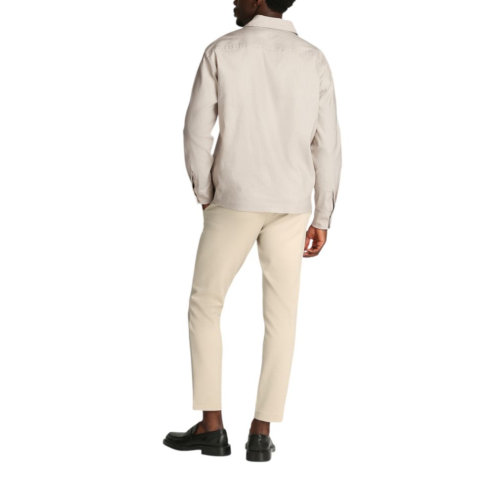 Chemise en lyocell beige Calvin Klein