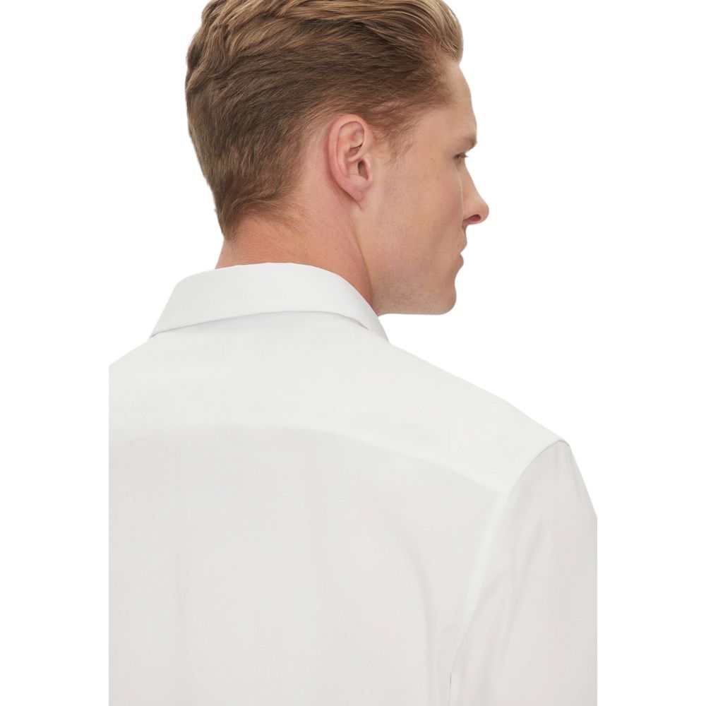 Calvin Klein - T-shirt à manches courtes en coton bio blanc