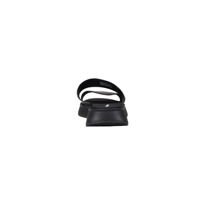 Calvin Klein Jeans Black Leather Sandal