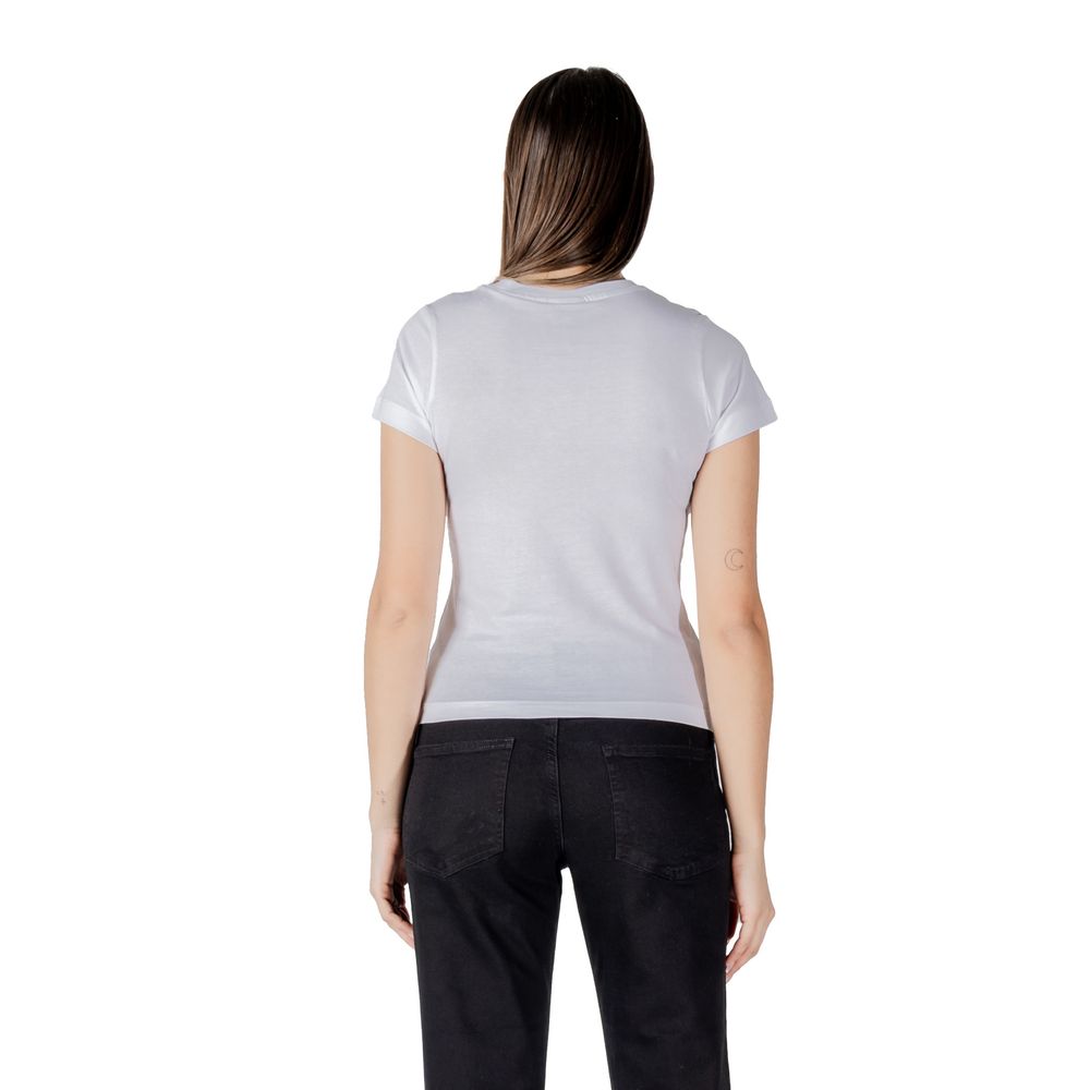 Guess Active NARCISO CN V5GI10 K9RM1 White Cotton T-Shirt for Women