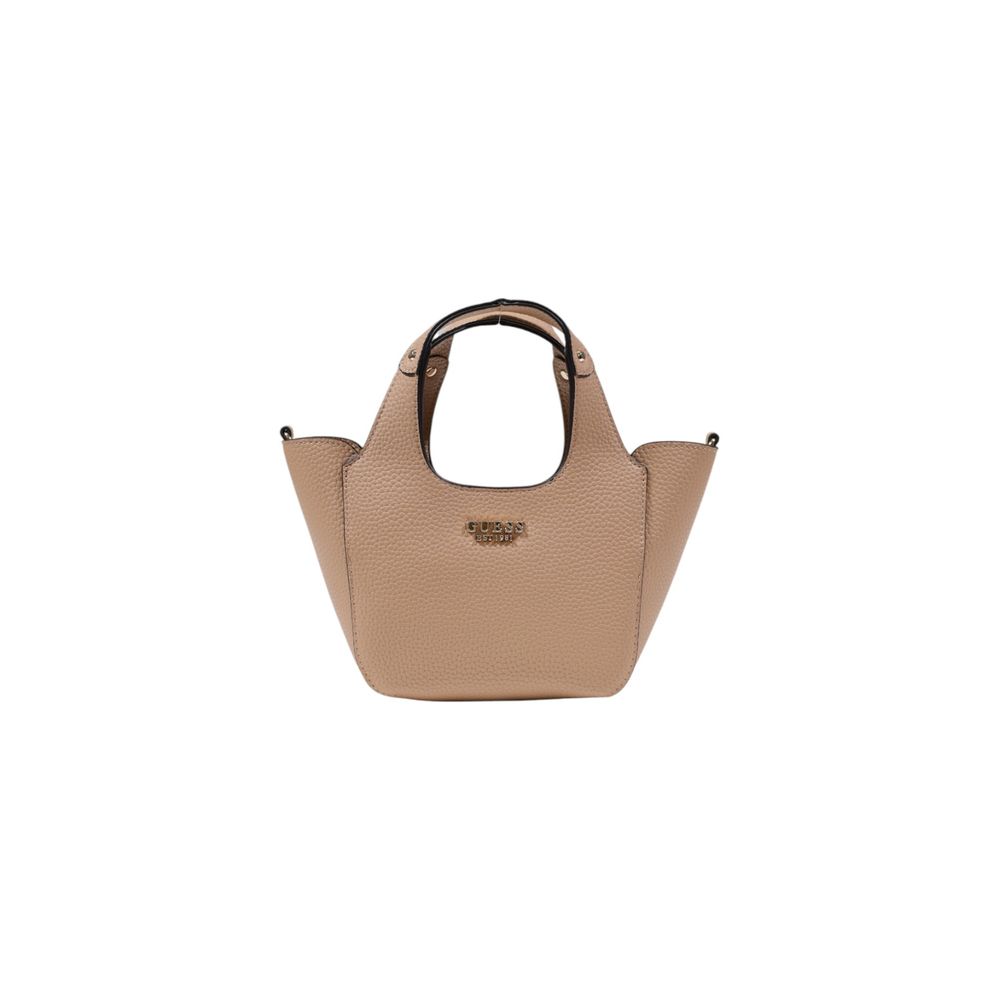Sac à main Guess en polyéthylène beige