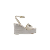 Guess TANVEE FLJTAN LEA04 Cream High Heel Shoes for Women