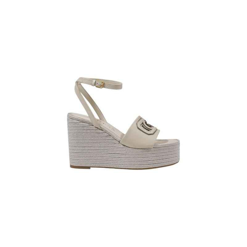 Guess TANVEE FLJTAN LEA04 Cream High Heel Shoes for Women