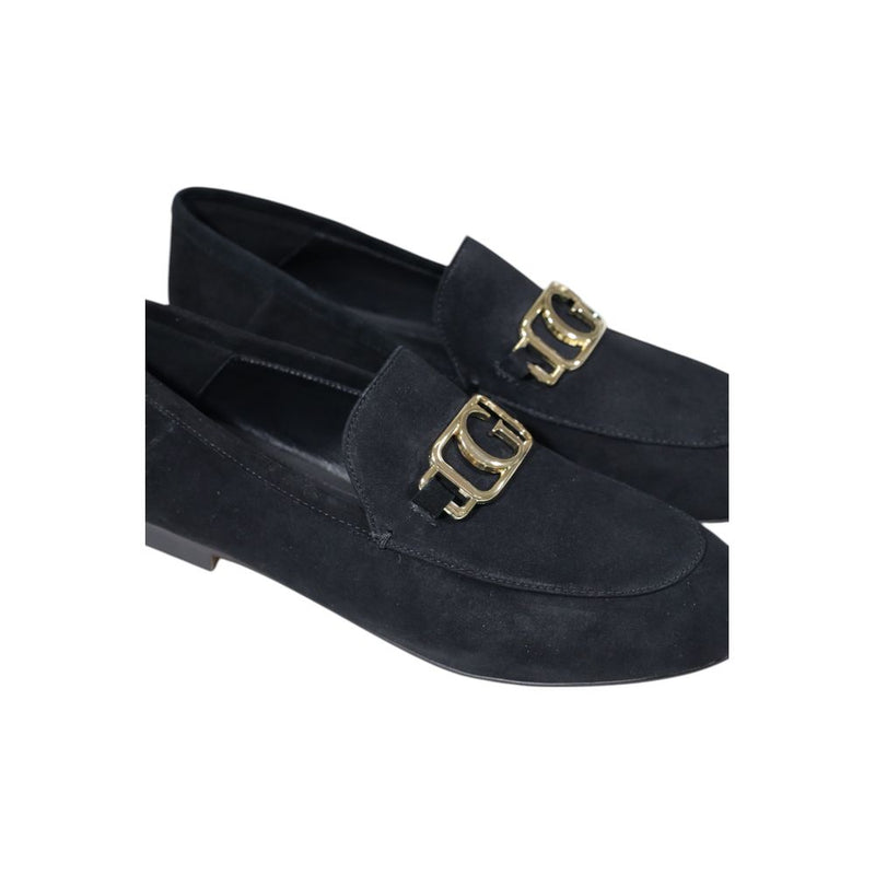 Guess MARTYNAS FLPMAR SUE14 Black Leather Platform Flats