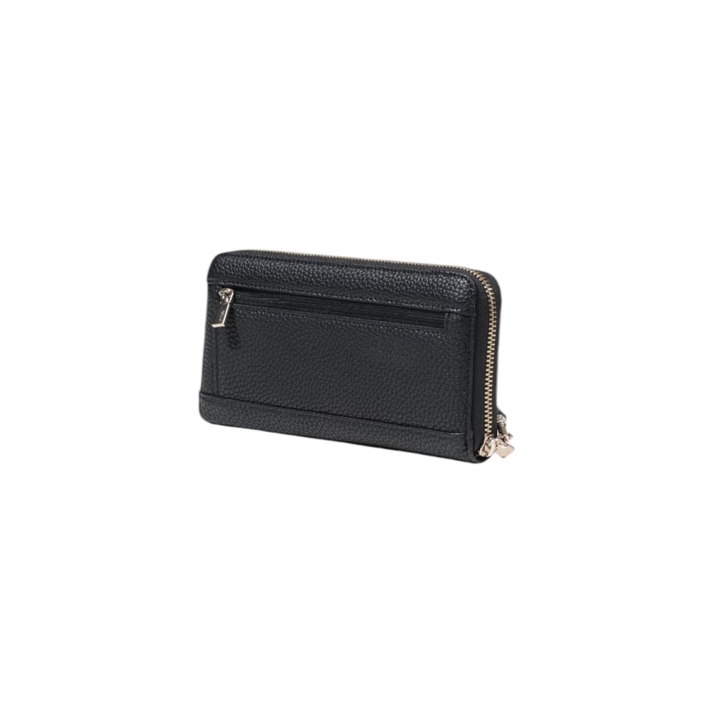 Guess Black Polyethylene Wallet - Downtown Chic SLG
