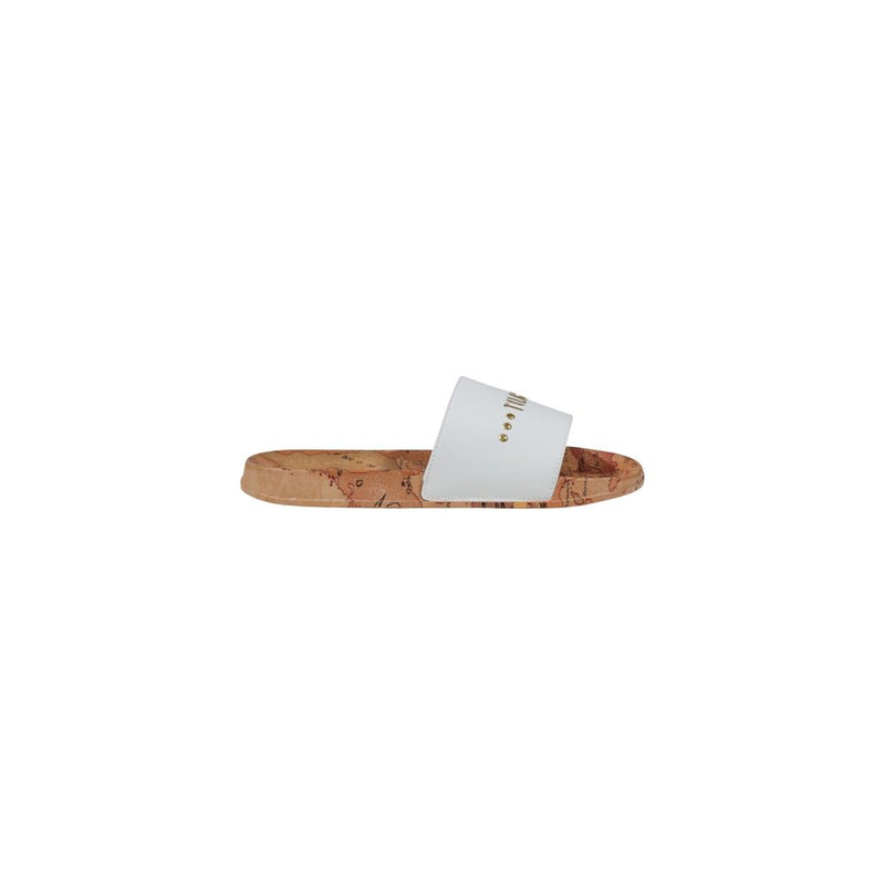 Alviero Martini Prima Classe JR N 2196 0289 Sandales Blanches pour Femmes