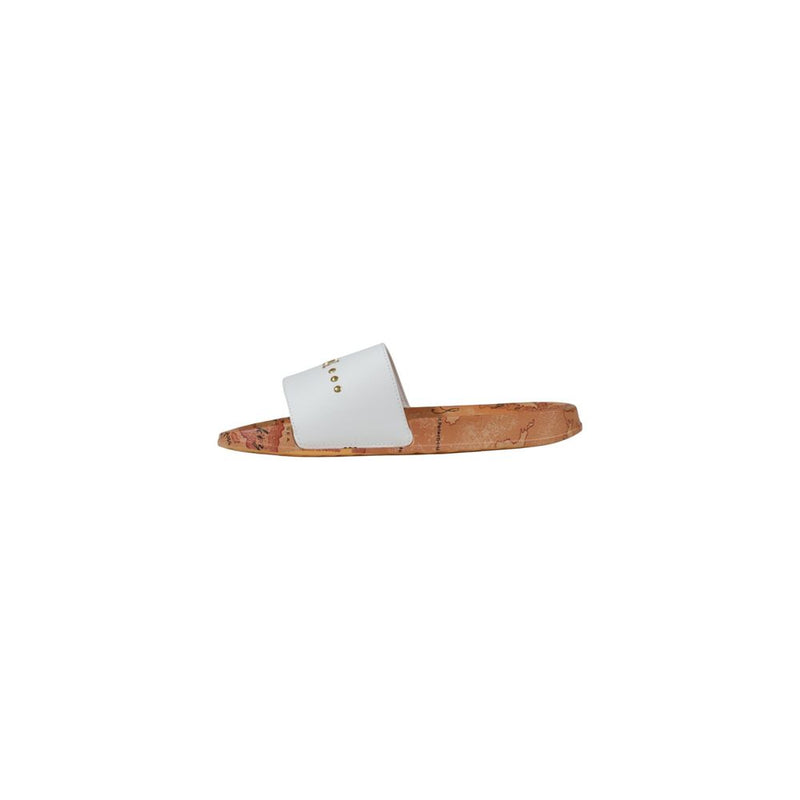 Alviero Martini Prima Classe JR N 2196 0289 Sandales Blanches pour Femmes