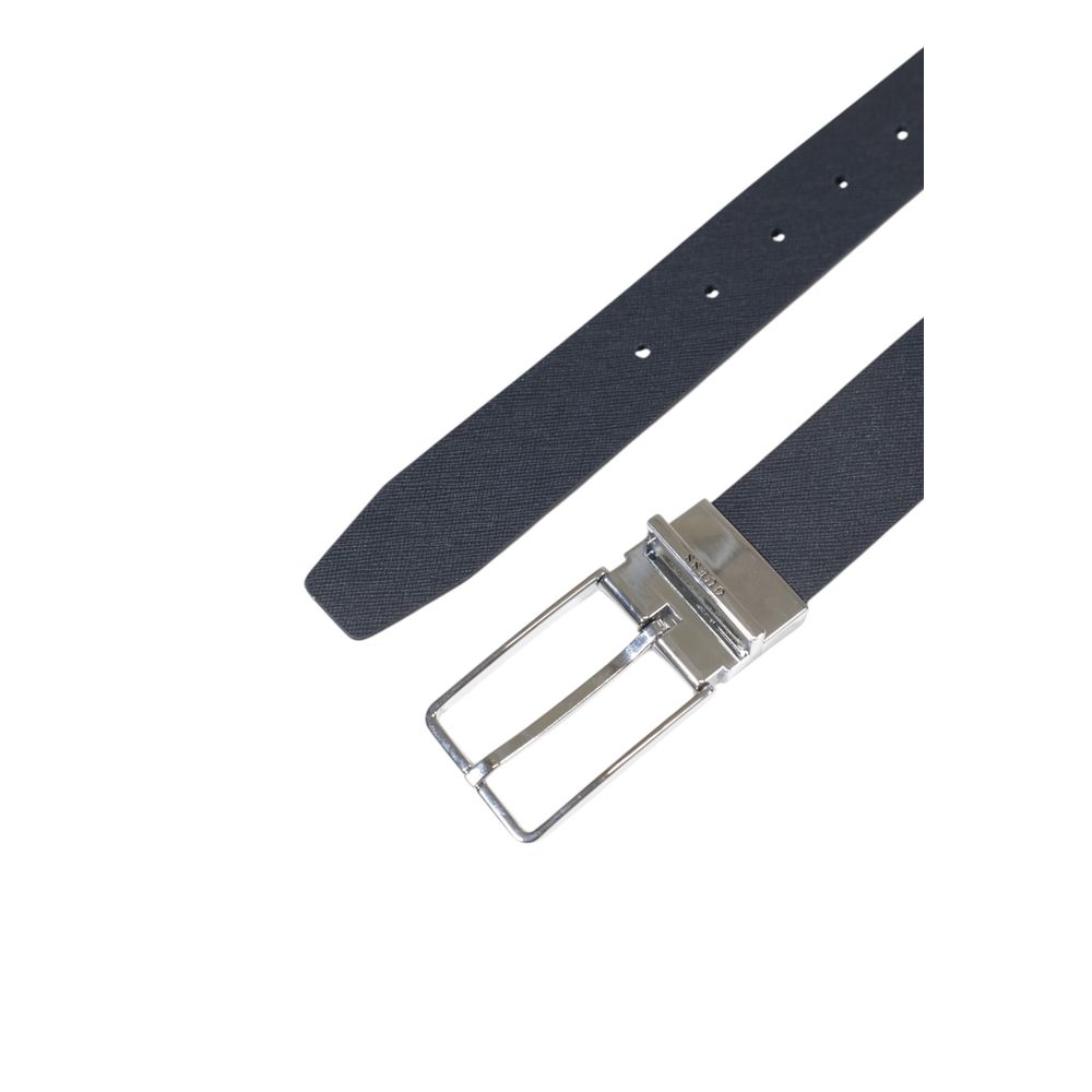 Guess zwarte leren riem