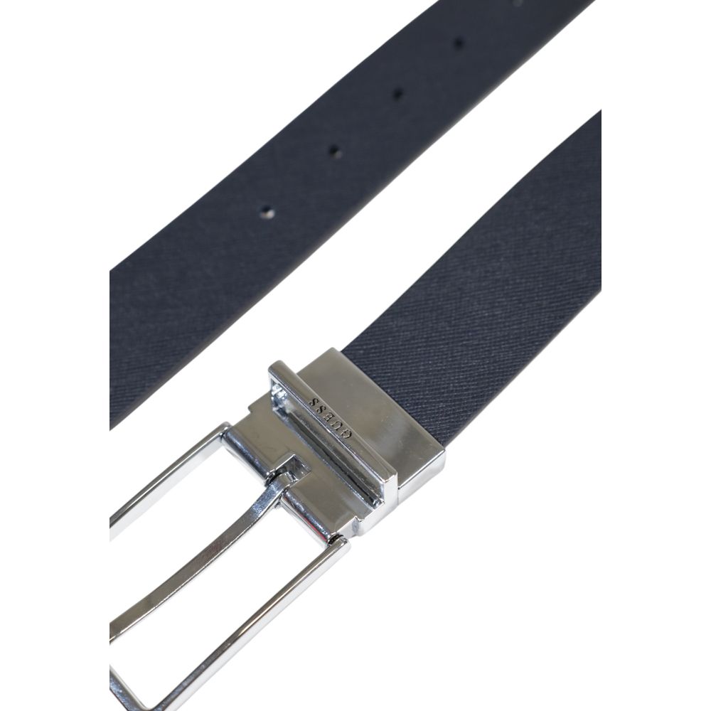 Guess zwarte leren riem