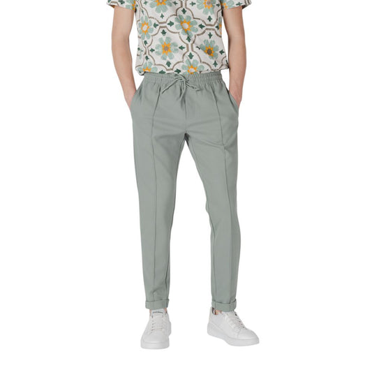 Antony Morato groene polyester joggingbroek voor sport.