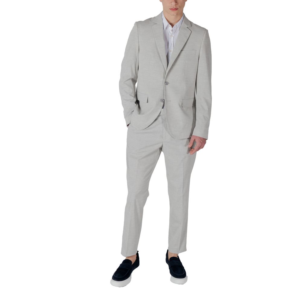 Antony Morato grijze polyester blazer
