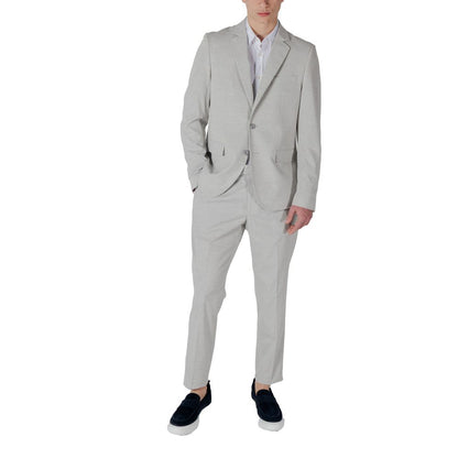 Antony Morato grijze polyester blazer