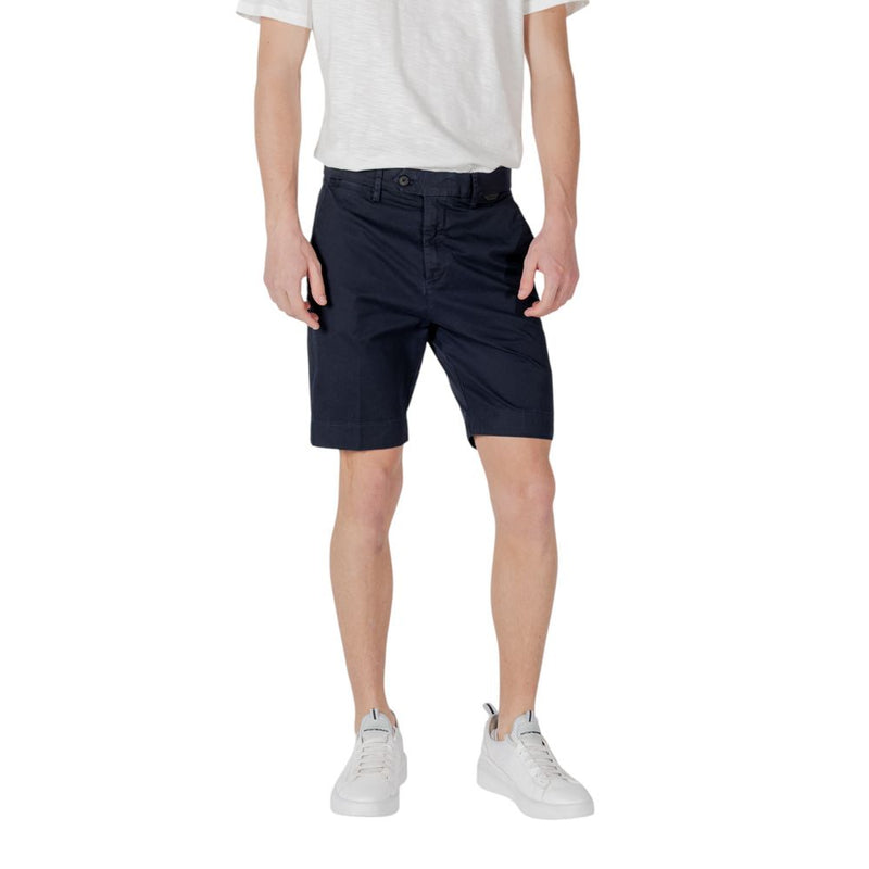 Antony Morato Bermuda Shorts en Coton Bleu pour Homme