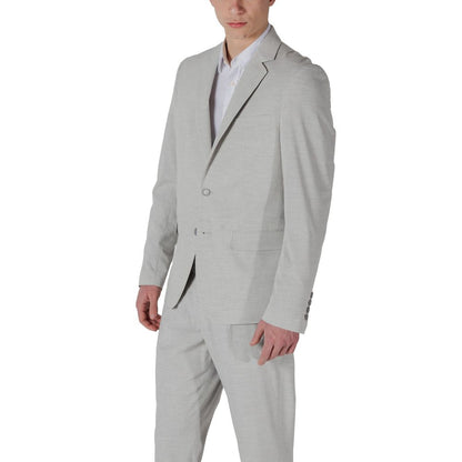 Antony Morato grijze polyester blazer
