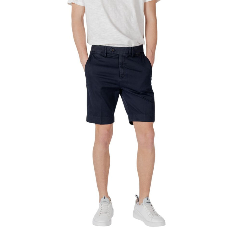 Antony Morato Bermuda Shorts en Coton Bleu pour Homme