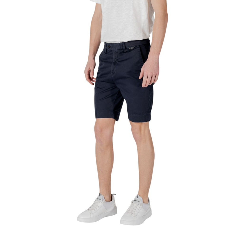 Antony Morato Bermuda Shorts en Coton Bleu pour Homme