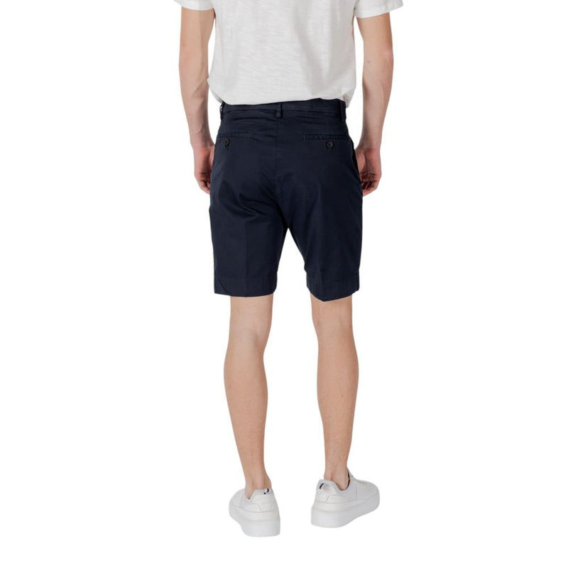 Antony Morato Bermuda Shorts en Coton Bleu pour Homme