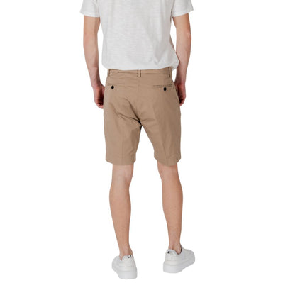 Antony Morato Beige Bermuda van katoen