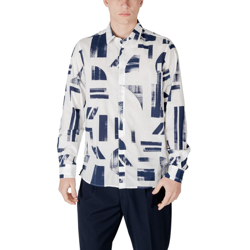 Chemise Viscose Bleue Antony Morato BARCELONA - Style Contemporain