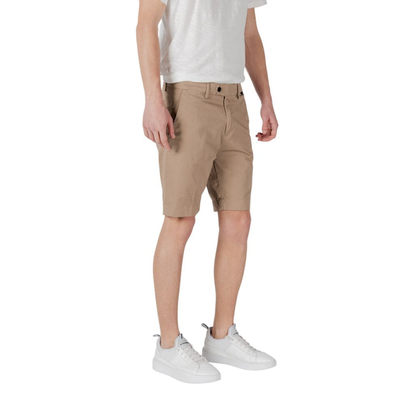 Antony Morato Bermuda Beige en Coton - Slim Fit