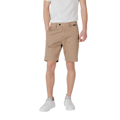 Antony Morato Beige Bermuda van katoen