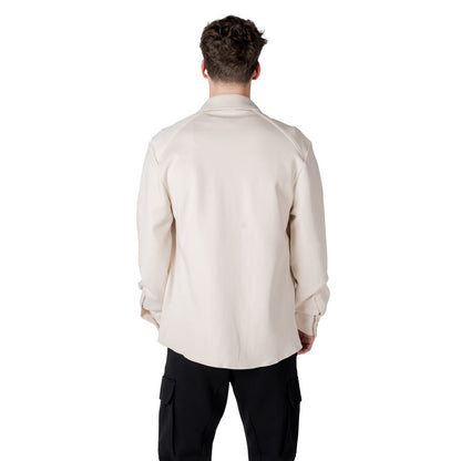 Sweat-shirt en coton crème Antony Morato