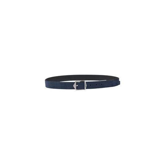Antony Morato blauwe leren riem