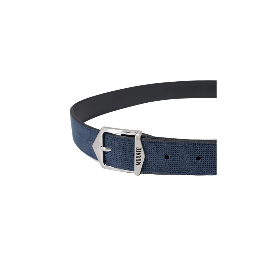 Antony Morato blauwe leren riem