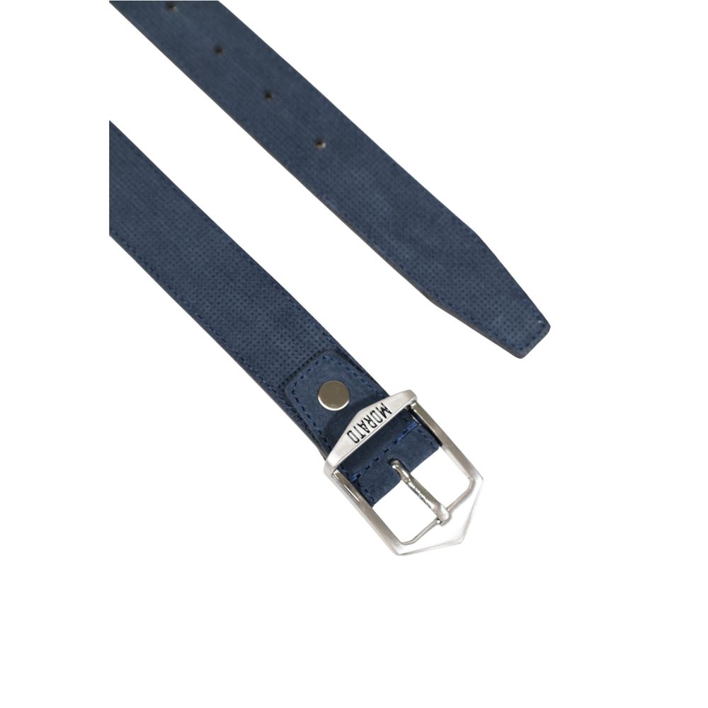 Antony Morato blauwe leren riem