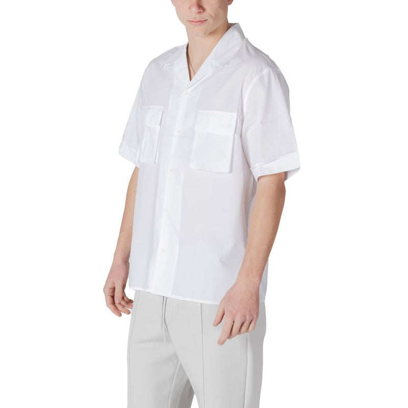 Antony Morato GRANADA Chemise Blanche à Manches Courtes
