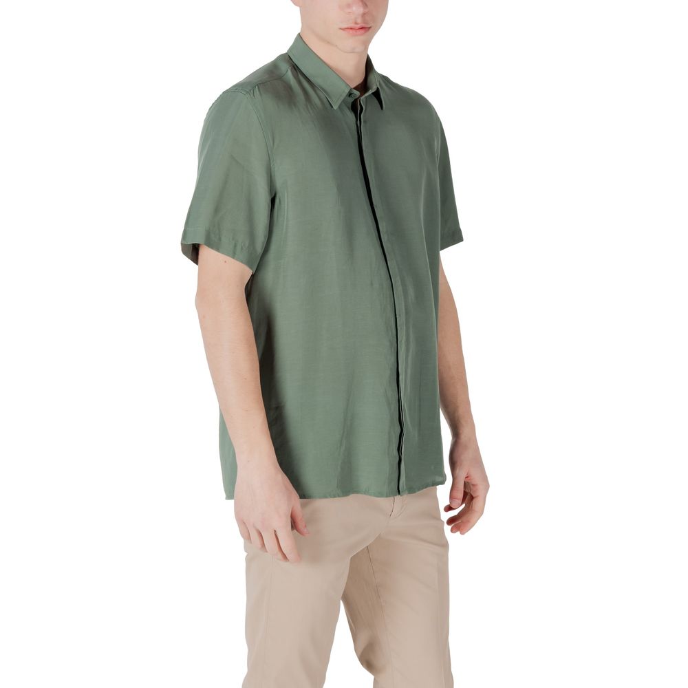 Antony Morato ADALIA REGULAR FIT Chemise Verte en Lyocell