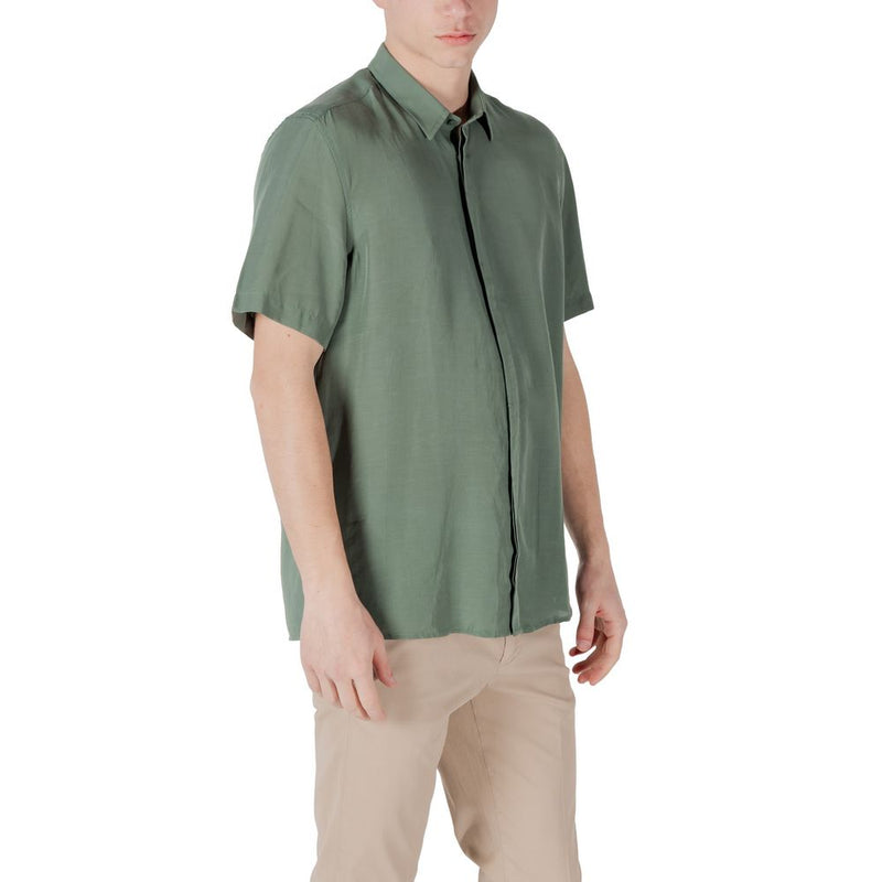 Antony Morato ADALIA REGULAR FIT Chemise Verte en Lyocell