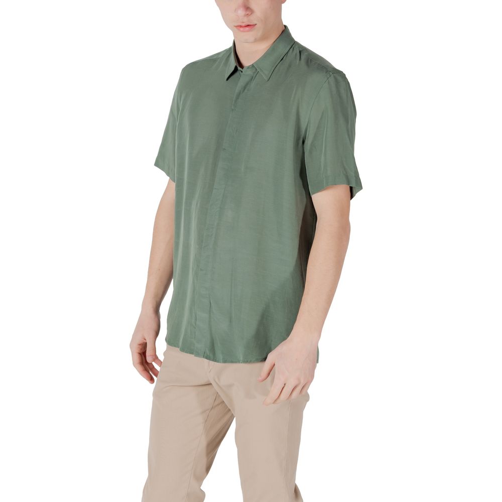 Antony Morato ADALIA REGULAR FIT Chemise Verte en Lyocell
