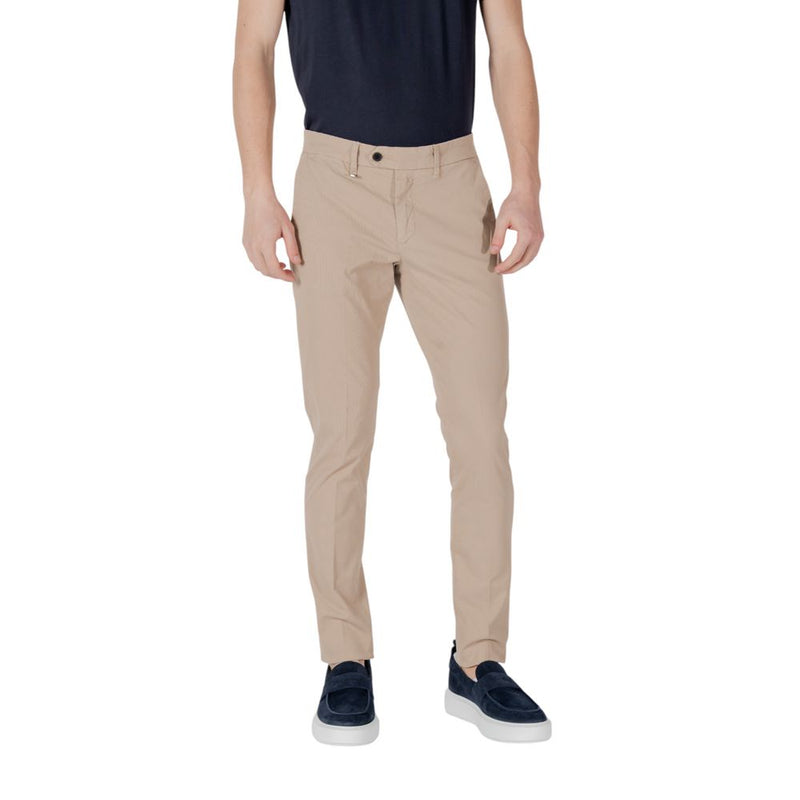 Antony Morato Beige Cotton Skinny Pant - BRYAN SKINNY FIT